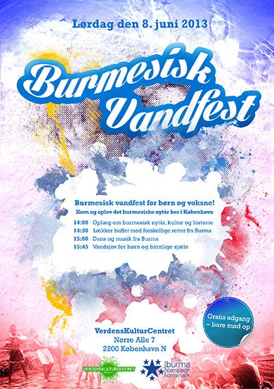 8. juni: Burmesisk vandfestival på Nørrebro