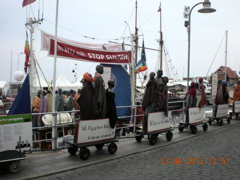 Klimaflygtninge på Bornholm (Foto: Levende Hav)