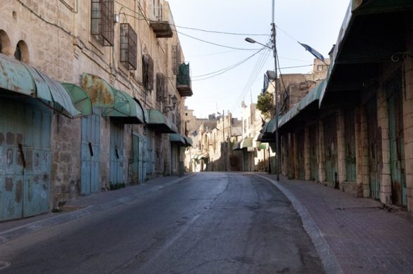 Shuhada Street i Hebron, hvor Jamiila bor