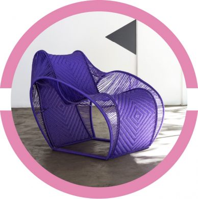 Dibi Chair af Afrikas designhelt Cheick Diallo