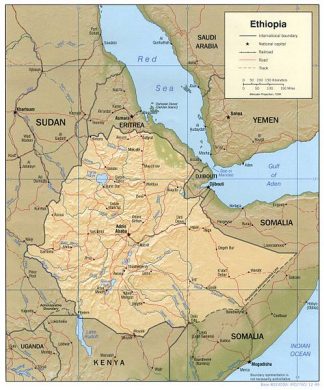 ethiopia_shaded_relief_map_1999_cia
