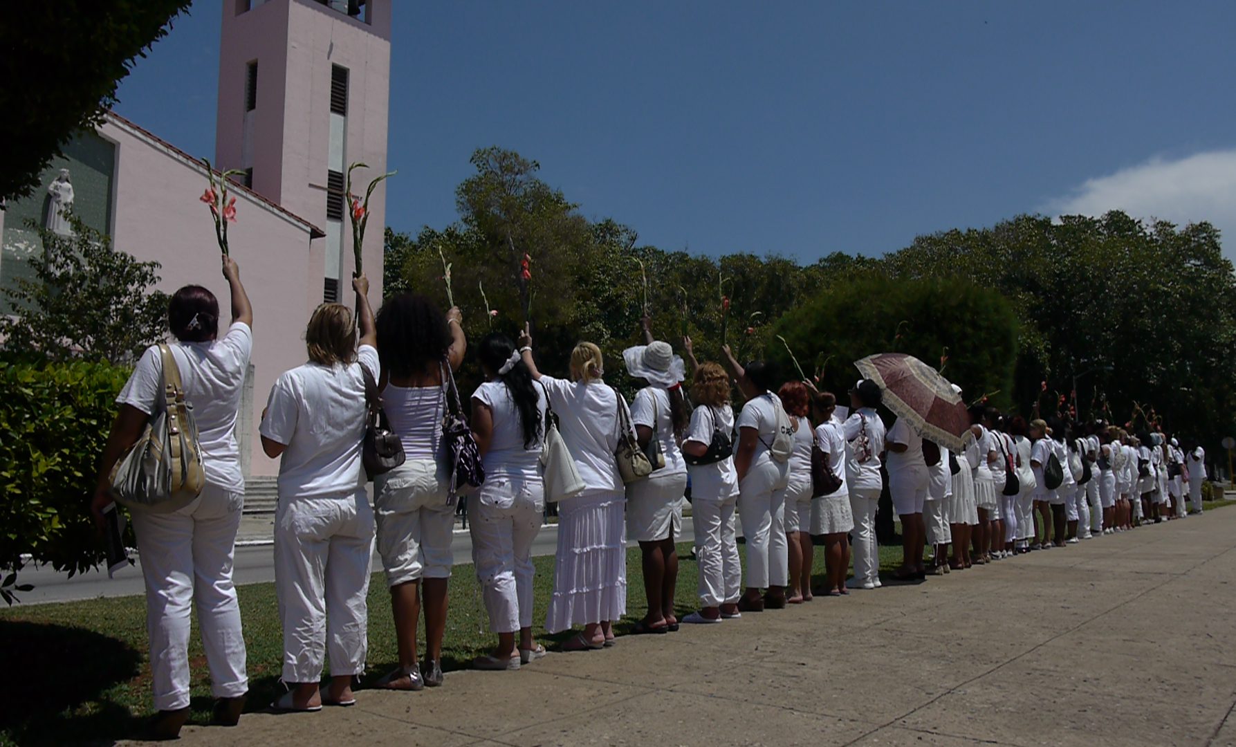 damas_de_blanco_demonstration_in_havana_cuba