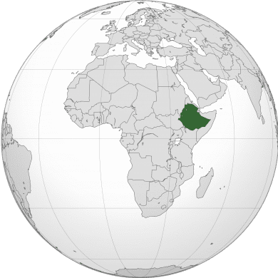 ethiopia_africa_orthographic_projection