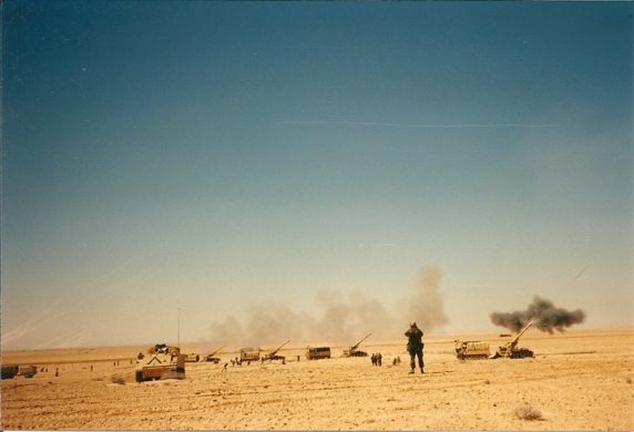 2nd_battalion_142nd_field_artillery_fire_mission_operation_desert_storm